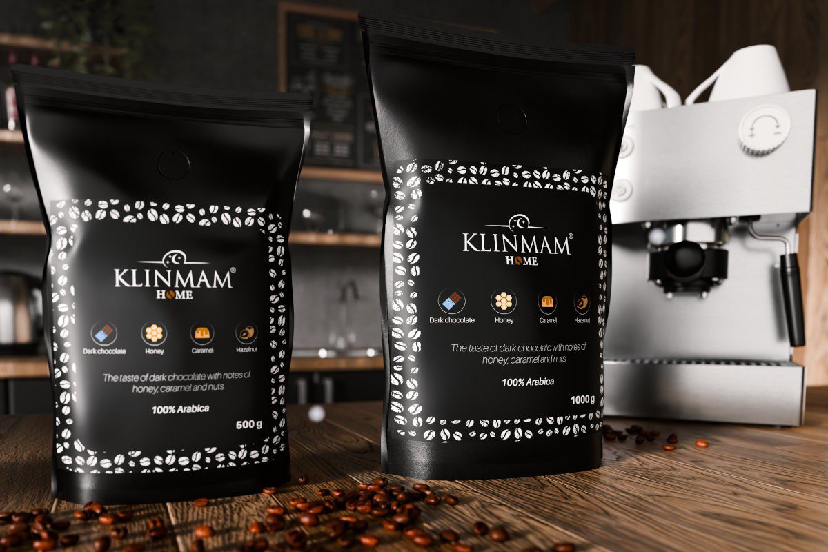 Káva Klinmam Home 100% Arabika 500 g a 1 000 g - Obrázek 3